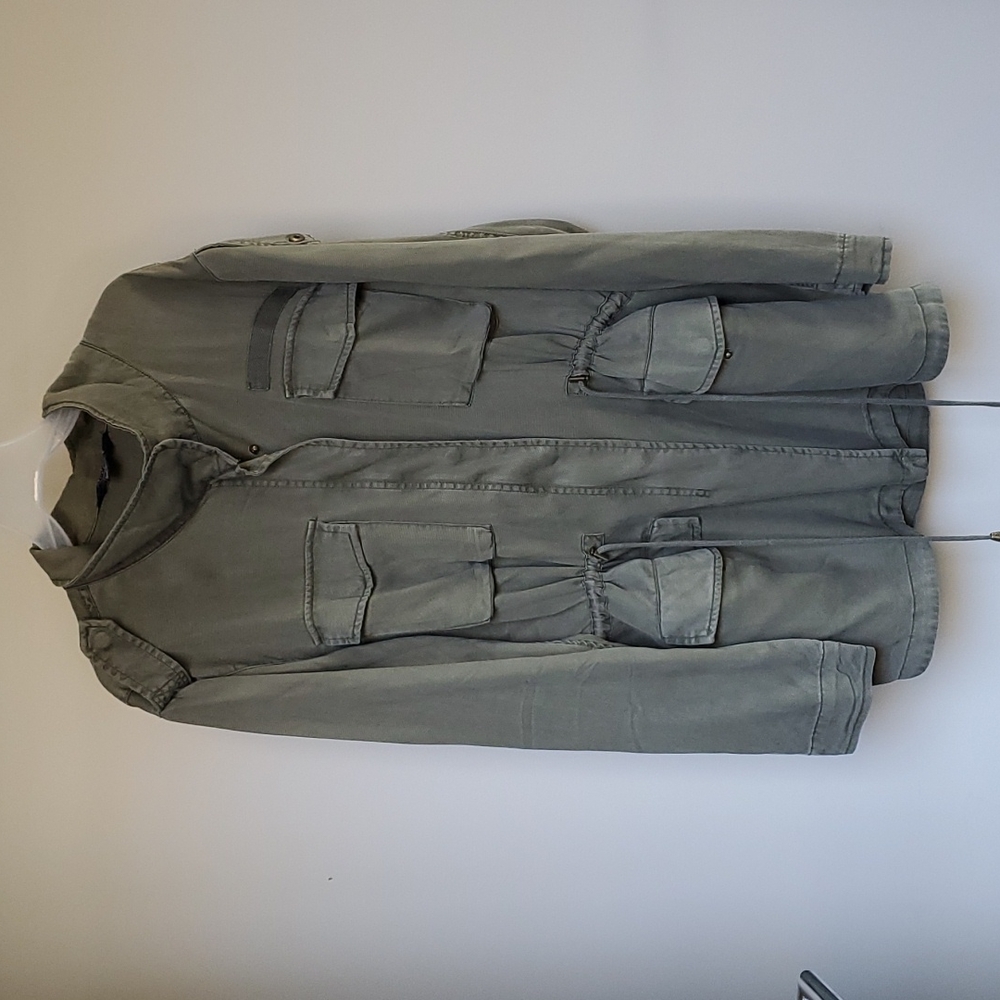 Kaki green jacket